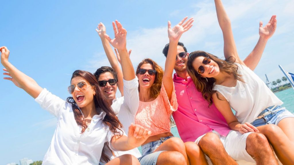 Activité de team building d'été entre collègues